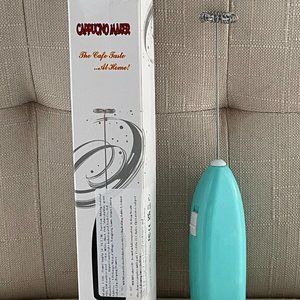 Electric Milk Frother Portable Handheld Battery Operated Coffee Beater New